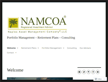 Tablet Screenshot of namcoa.com